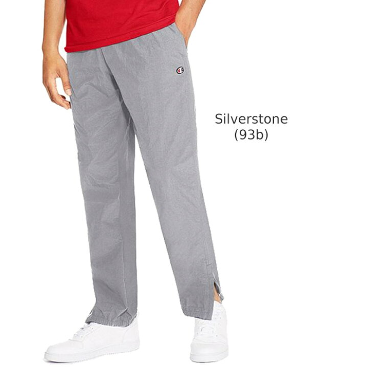 楽天市場】チャンピオン ナイロンパンツ Champion WOVEN PANT P3980 Black Silver White ウーブンパンツ トラックパンツ 秋冬 スポーツ ロングパンツ フルレングス メンズ 男性 ユニセックス USA企画 : Ne.S.T