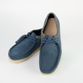 クラークス ワラビー ブーツ CLARKS ORIGINALS WALLABEE 26166306 Blue Suede ブルー スエード 【USサイズ】 ブーツ カジュアル シューズ メンズ 男性