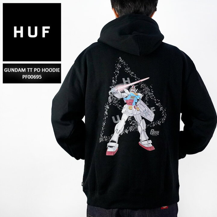 楽天市場】ハフ × 機動戦士ガンダム パーカー HUF × GUNDAM TT PO  