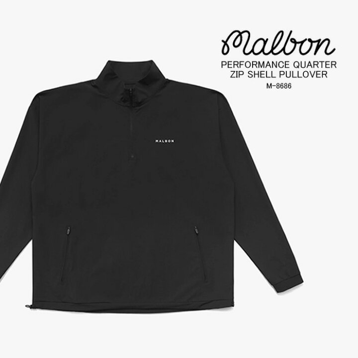 楽天市場】マルボンゴルフ ウェア ジップシャツ Malbon Golf 