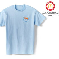 楽天市場】マクドナルド 制服（メンズファッション）の通販 【マクドナルド】ユニフォーム 半袖シャツ ブルー