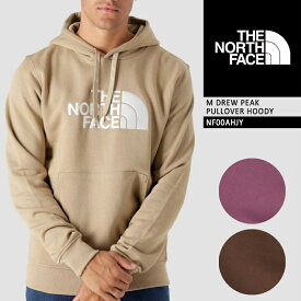 ノースフェイス パーカー THE NORTH FACE M DREW PEAK PULLOVER HOODY NF00AHJY Purple Tan Brown プルオーバーフーディー スウェット 秋冬 メンズ 男性 ユニセックス