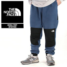 ノースフェイス フリース パンツ THE NORTH FACE DENALI PANT NF0A7UR5 Shady Blue ブルー 青 デナリパンツ キャンプ アウトドア 登山 防寒 秋冬 メンズ 男性