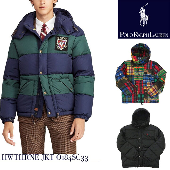 楽天市場 ポロ ラルフローレン ダウンジャケット Polo Ralph Lauren Hwthrne Jkt O184sc33 Polo Black College Green Aviater パッチワーク スキー 92年 ダウン チェック 総柄 秋冬 メンズ 男性 Ne S T