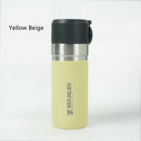 レビューでクーポン★スタンレー 断熱ボトル STANLEY ゴー真空ボトル 0.37L 10-10124 White Cream Mint Green Pale Blue Vintage Green Peach Pink Sakura Yellow Beige Aqua 370ml ボトル 保温 保冷 ふた付き マイボトル エコ アウトドア キャンプ ハイキング 日本正規品