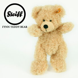 シュタイフ テディベア ぬいぐるみ STEIFF FYNN TEDDY BEAR 111372 18cm Beige ベージュ 小型 ドイツ 職人 手作業 伝統 ボタン・イン・イヤー【ラッピングOK/プレゼントに!!】