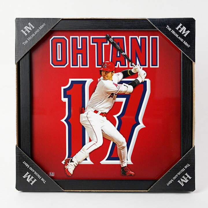 楽天市場 ザ ハイランドミント 大谷翔平 ロサンゼルス エンゼルス フォトフレーム The Highland Mint Mlb Shohei Ohtani Impact Jersey Framed Photo 101k 写真 額装 野球 記念 グッズ メジャーリーグ Ne S T