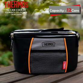 サーモス クーラーボックス 缶クーラー THERMOS 12 CAN COOLER ELEMENT5 COLLECTION C63012006 小型 キャンプ アウトドア BBQ 釣り 部活 スポーツ ベランピング プレゼント ギフト　ソフト　soft