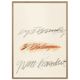楽天市場】Cy Twombly アートポスター Three Dialogues 2. Print (1977 