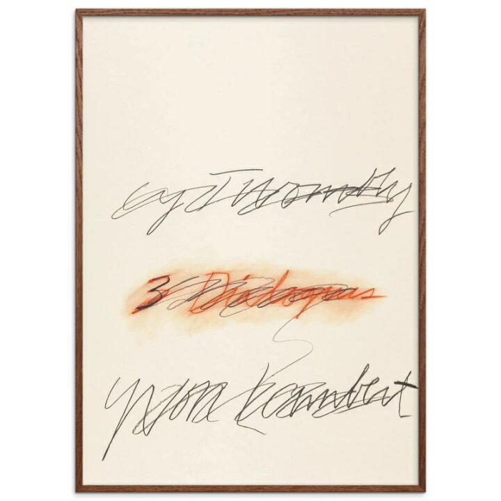 楽天市場】Cy Twombly アートポスター Three Dialogues 2. Print (1977 