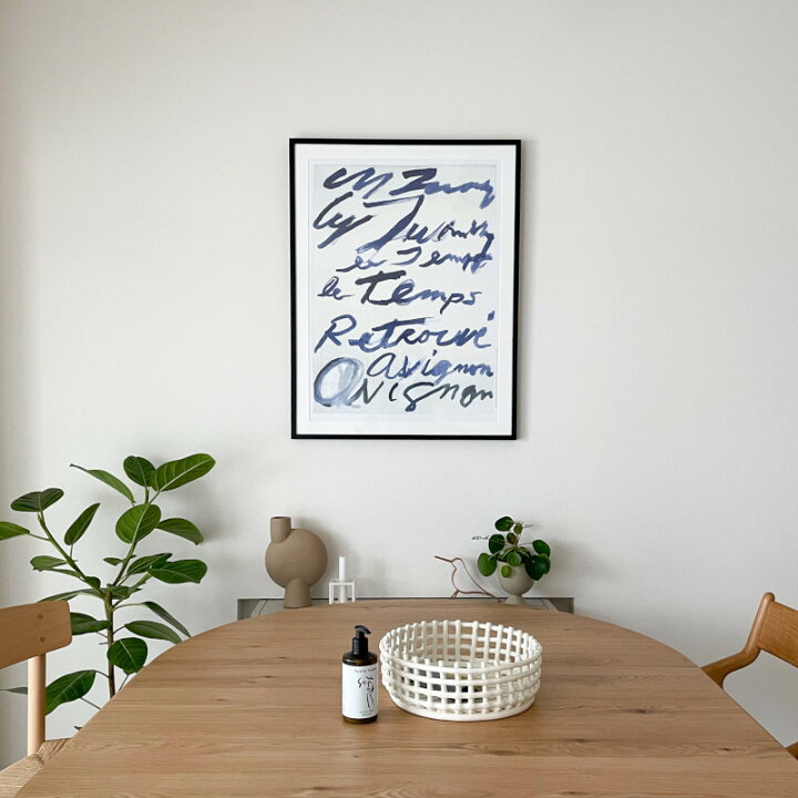 楽天市場】【一旦生産終了】Cy Twombly アートポスター Le Temps 