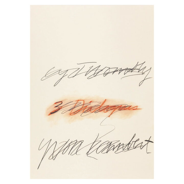 楽天市場】Cy Twombly アートポスター Three Dialogues 2. Print (1977 