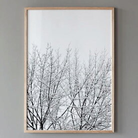 【小サイズが加わりました】Coco Lapine Design ポスター SNOWY TREE 30x40cm 50x70cm 北欧 おしゃれ インテリア インテリア雑貨 モノクロ 雪 ココラパン ココラパンデザイン アート アートポスター 30 40 50 70 絵画 絵 壁掛け モダン nest ベルギー ドイツ