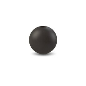 Cooee Design 花瓶 ボール フラワーベース 8cm ブラック 黒 おしゃれ 陶器 一輪挿し 北欧 モダン nest クーイー クーイーデザイン スウェーデン