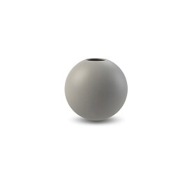 Cooee Design 花瓶 ボール フラワーベース 8cm グレー おしゃれ 陶器 一輪挿し 北欧 モダン nest クーイー クーイーデザイン スウェーデン