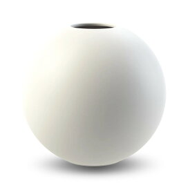 Cooee Design 花瓶 ボール フラワーベース 30cm 白 ホワイト おしゃれ 陶器 大型 大きい 北欧 モダン nest クーイー クーイーデザイン スウェーデン