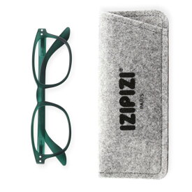 【スーパーSALE 40%OFF！】IZIPIZI 老眼鏡 リーディンググラス #B 長方形 グリーン フランス シニアグラス