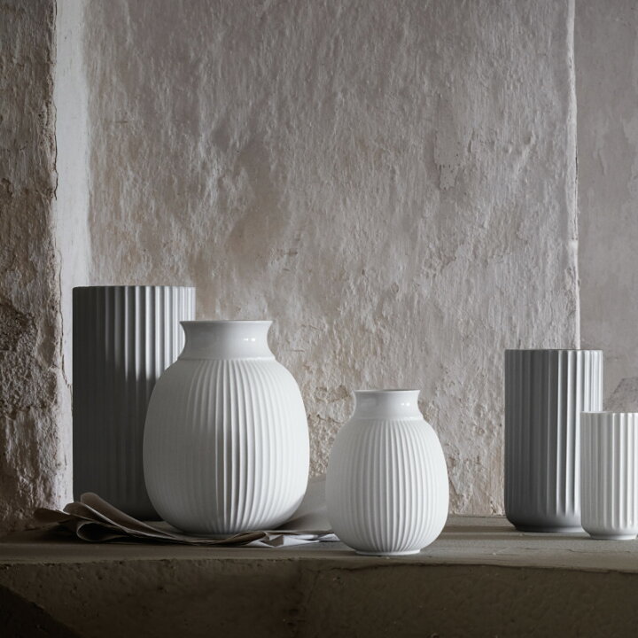 楽天市場 Lyngby Porcelain フラワーベース 12cm ホワイト Curve Vase リュンビューポーセリン 北欧 デンマーク Nest 北欧モダンなインテリア雑貨