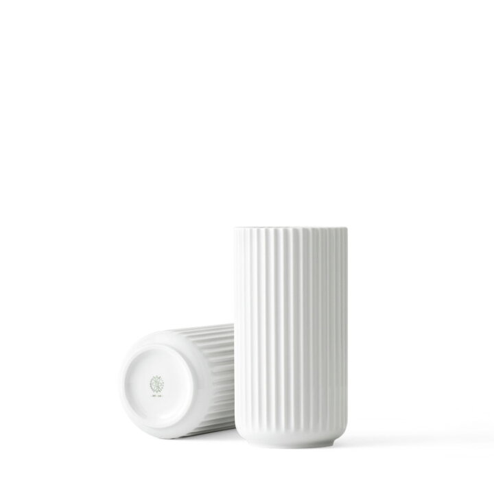 楽天市場】Lyngby Porcelain フラワーベース 20cm ホワイト Lyngby 