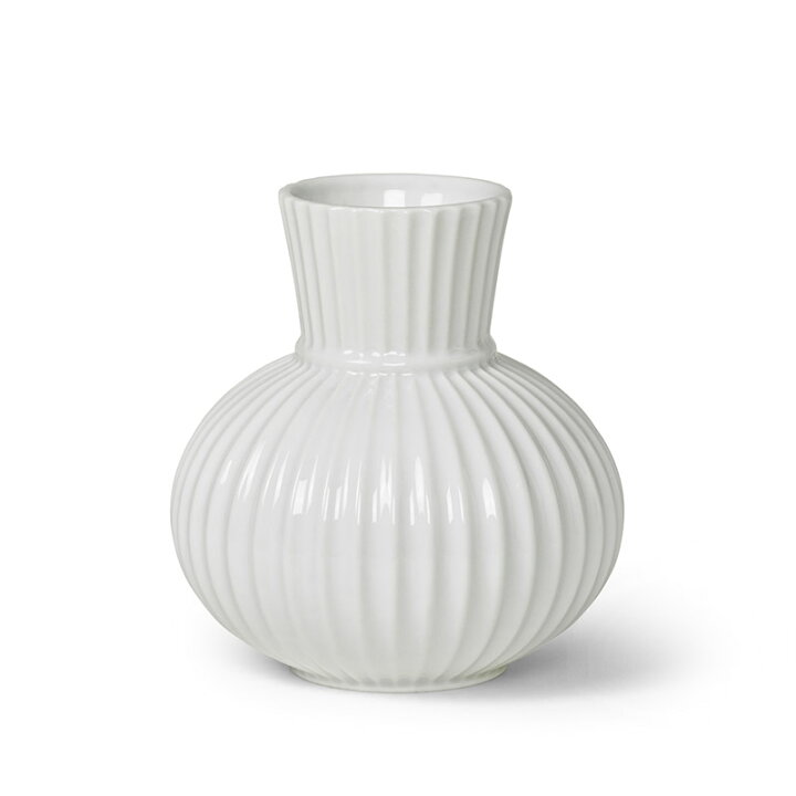 楽天市場】Lyngby Porcelain フラワーベース トゥラ H14.5cm ホワイト 