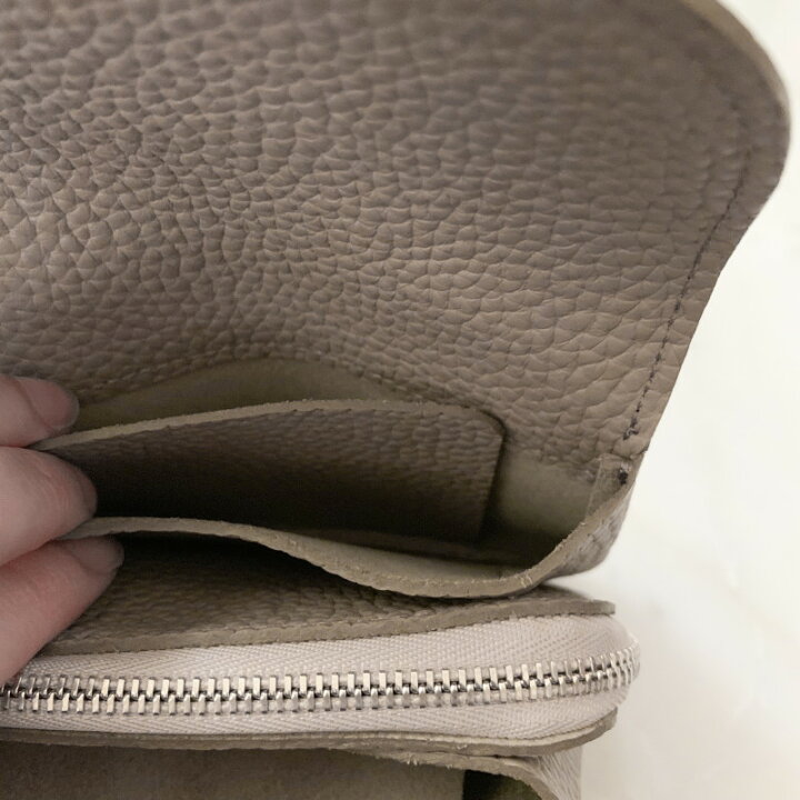 楽天市場】【NEW革素材】STUDIO LA CAUSE 財布 M ベージュ レディース 