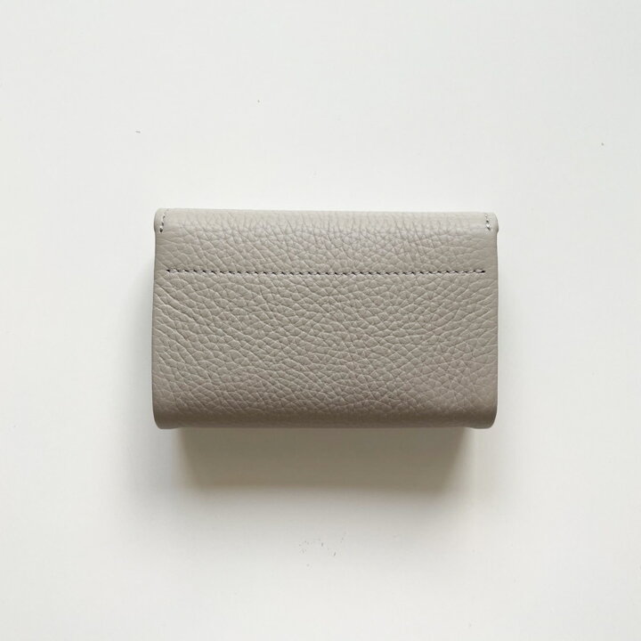 NEW革素材】STUDIO LA CAUSE 財布 L ベージュ レディース はみ出る  