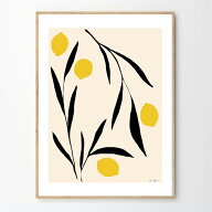 デンマーク THE POSTER CLUB ポスター レモン 50x70cm 北欧 おしゃれ インテリア インテリア雑貨 れもん …