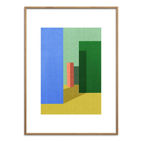 デンマーク  THE POSTER CLUB x Teklan ポスター In the Shade 30x40cm 50x70cm 北欧 おしゃれ ポストモダン カラー インテリア インテリア雑貨 アート アートポスター 30 40 50 70 絵画 絵 壁掛け モダン nest