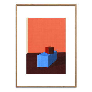 f}[N THE POSTER CLUB x Teklan |X^[ Cubes 30x40cm 50x70cm k  |Xg_ J[ CeA CeAG A[g A[g|X^[ 30 40 50 70 G G Ǌ| _ nest