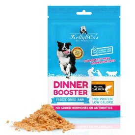 【メール便可】ケリーアンドコー フリーズドライDINNER BOOSTER（犬用ふりかけ）サーモン100％ ドッグフード 犬用単一原料ふりかけ 50g無添加フリーズドライドッグフード