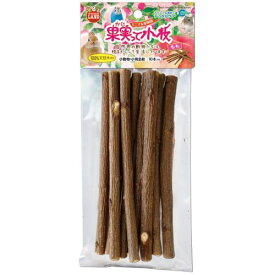 【メール便可　4個まで】マルカン果実(かじって)小枝　もも10本入り