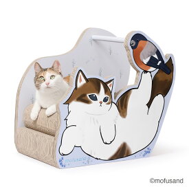 新発売【在庫有・即納】【送料無料】猫壱　バリバリダイカット(ねこのゆりかご) mofusand【数量限定】【猫爪とぎ】【猫用】【猫用品】※4月21日入荷予定。順次発送！