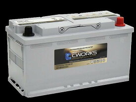 CWORKS輸入車AGMバッテリー ポルシェ カイエン 9PAM4851A 100Ah用 送料無料 個人宅配送可能