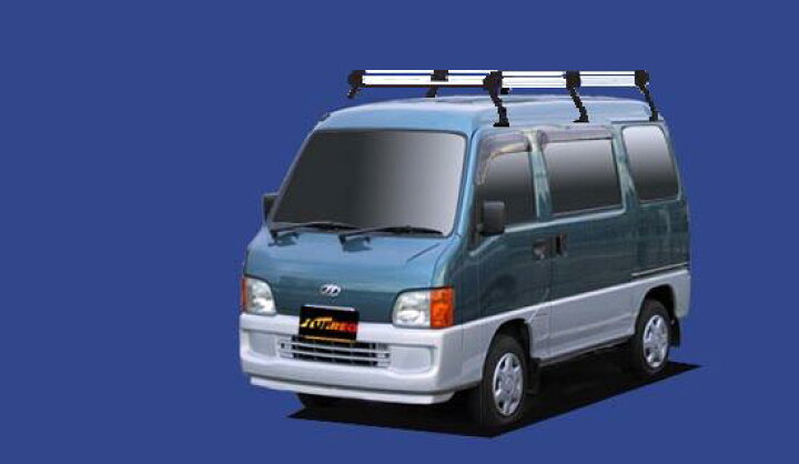楽天市場】□TUFREQ ルーフキャリア サンバーディアス TV1/TV2/TW1/TW2 
