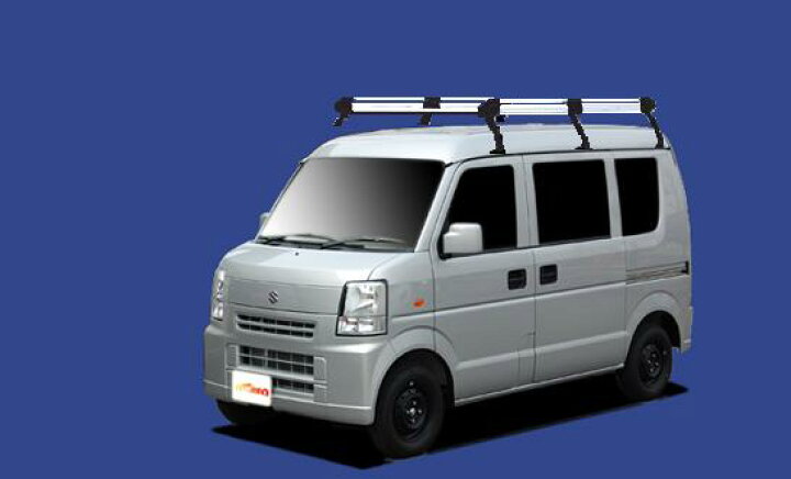 楽天市場】□TUFREQ ルーフキャリア エブリィ DA64V/DA64W ハイルーフ 