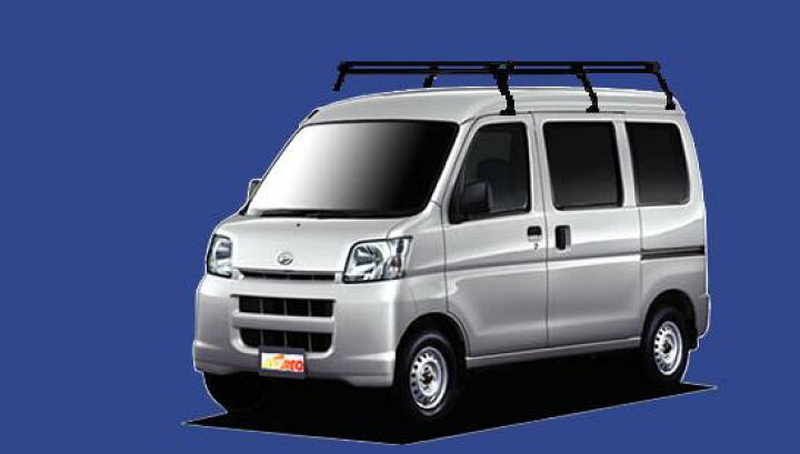 楽天市場】□TUFREQ ルーフキャリア エブリィ DA64V/DA64W ハイルーフ  