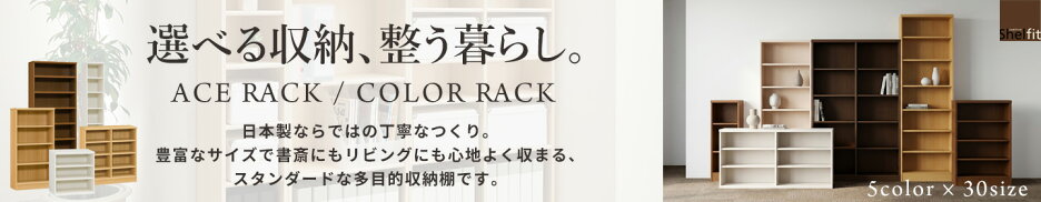 安心の【日本製】収納ラック特集