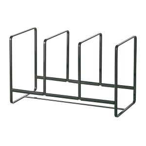 ディッシュラック タワー ワイドL tower お皿 収納 食器立て キッチン 雑貨 台所用品 おしゃれ すっきり 大皿 シンプル モダン モノトーン ホワイト/ブラック 山崎実業 yamazaki 2964 2965 netc5