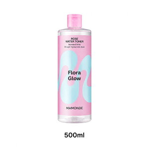 �y���������z�}�����h�yMamonde�z �t���[���O���E �E�I�[�^�[�g�i�[�@500mlFLORA GLOW ROSE WATER TONER 500ml�@���������2029.06.14