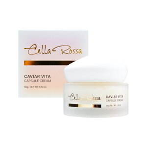 NEW �N���C�W�[�����L�[ CRAZY MONKEY �Z�����b�T �L���r�A �r�^ �J�v�Z���N���[�� 50gCELLA ROSSA CAVIAR VITA CAPSULE CREAM�@[ �t�F�C�X�N���[�� ]���������2028.09.17