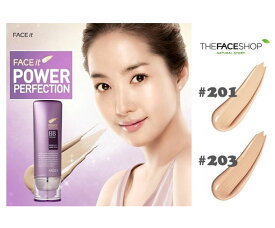 ザフェイスショップ THE FACE SHOP フェイスイットパワーパーフェクションBBクリーム　＃201＃203　　SPF37/PA++ 40g ※リニューアル [ 化粧下地 ]※2点ご購入の場合宅配便に変更いたします