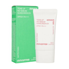 NEW【国内発送】イニスフリー innisfree トーンアップ ノーセバム サンスクリーン EX　60ml[ 日焼け止めクリーム ] SPF50+/PA++++