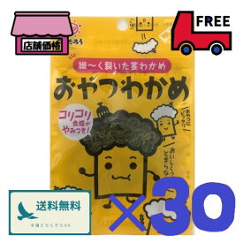 前島食品 おやつわかめ うま塩味【9g入×30袋】