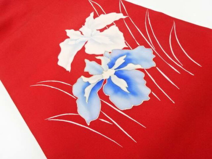 楽天市場】塩瀬 菖蒲模様名古屋帯【アンティーク】【中古】【着 