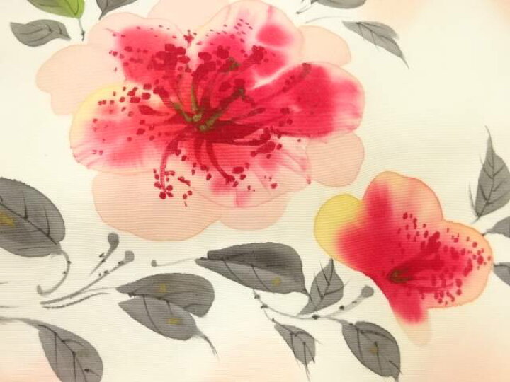 楽天市場】 作家物 塩瀬手描き花模様名古屋帯【アンティーク】【中古 
