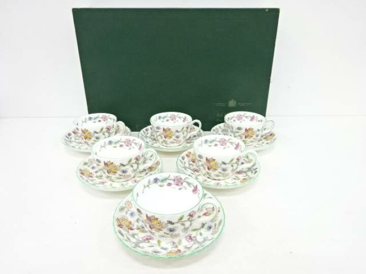 楽天市場】 MINTON ミントン ハドンホール カップ＆ソーサー6客セット  