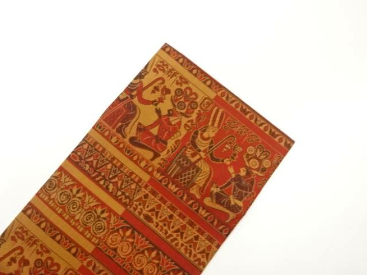 楽天市場】 エジプト壁画模様織出し名古屋帯【中古】【着】 : Kimono 