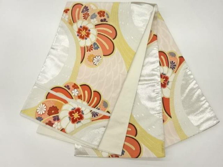 楽天市場】 華紋に花唐草模様織出し袋帯【中古】【着】 : Kimono 