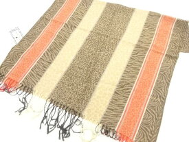 アニマル柄ストール【中古】【着】【その他】