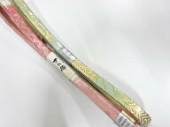 未使用品　正絹　佐賀錦　帯締め2本セット【着】【和装小物】